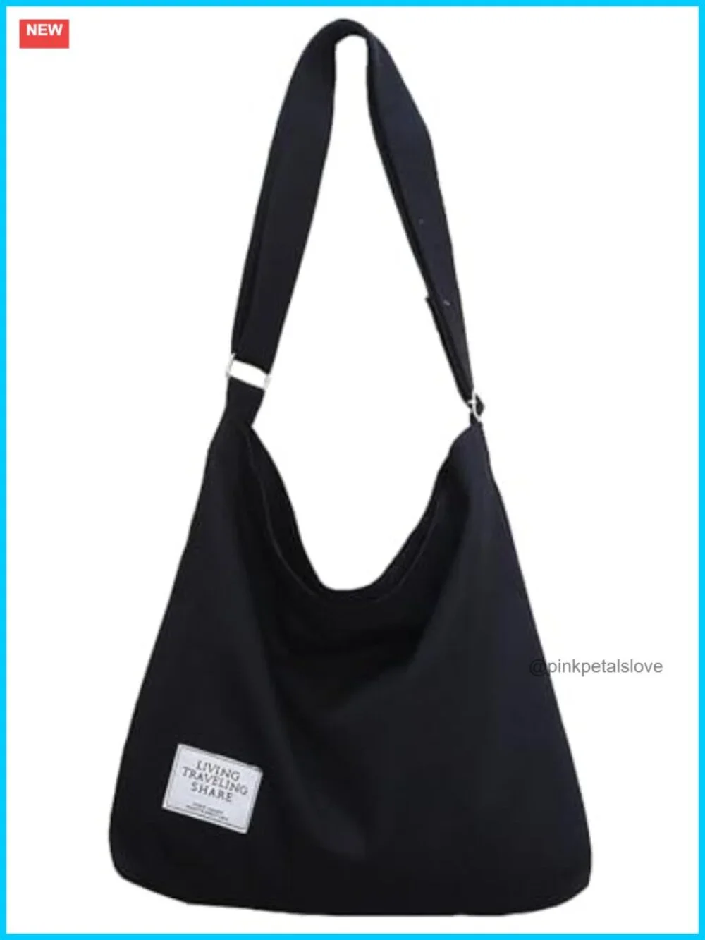 Retro Canvas Hobo Crossbody Shoulder Bag Large Capacity Tote